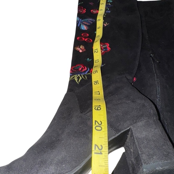Impo Julene Embroidered Over-The-Knee Boots Womens Size 6 Stretch Embroidered - Picture 6 of 7